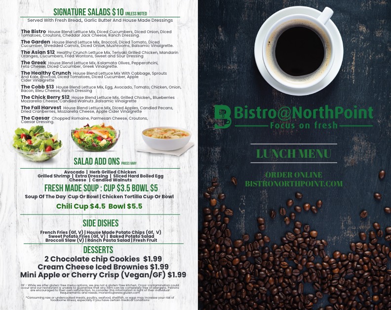 BistroNorthPoint Catering, Restaurant, Boxed Lunches, Catering